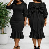 BOW BACK DRESS