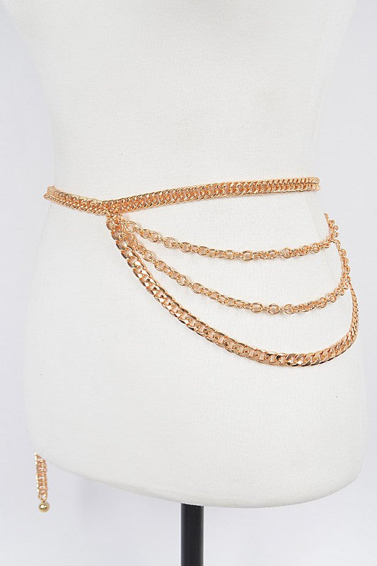 DROP CHAIN BELT