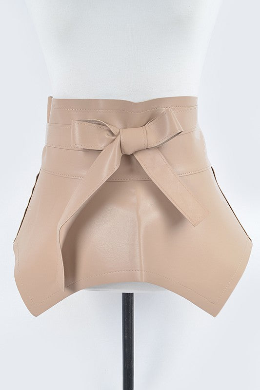 PEPLUM SKIRT BELT