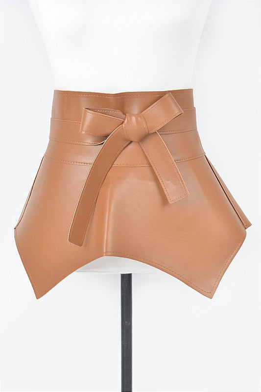 PEPLUM SKIRT BELT