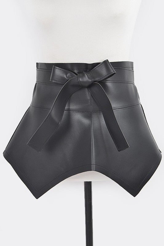 PEPLUM SKIRT BELT
