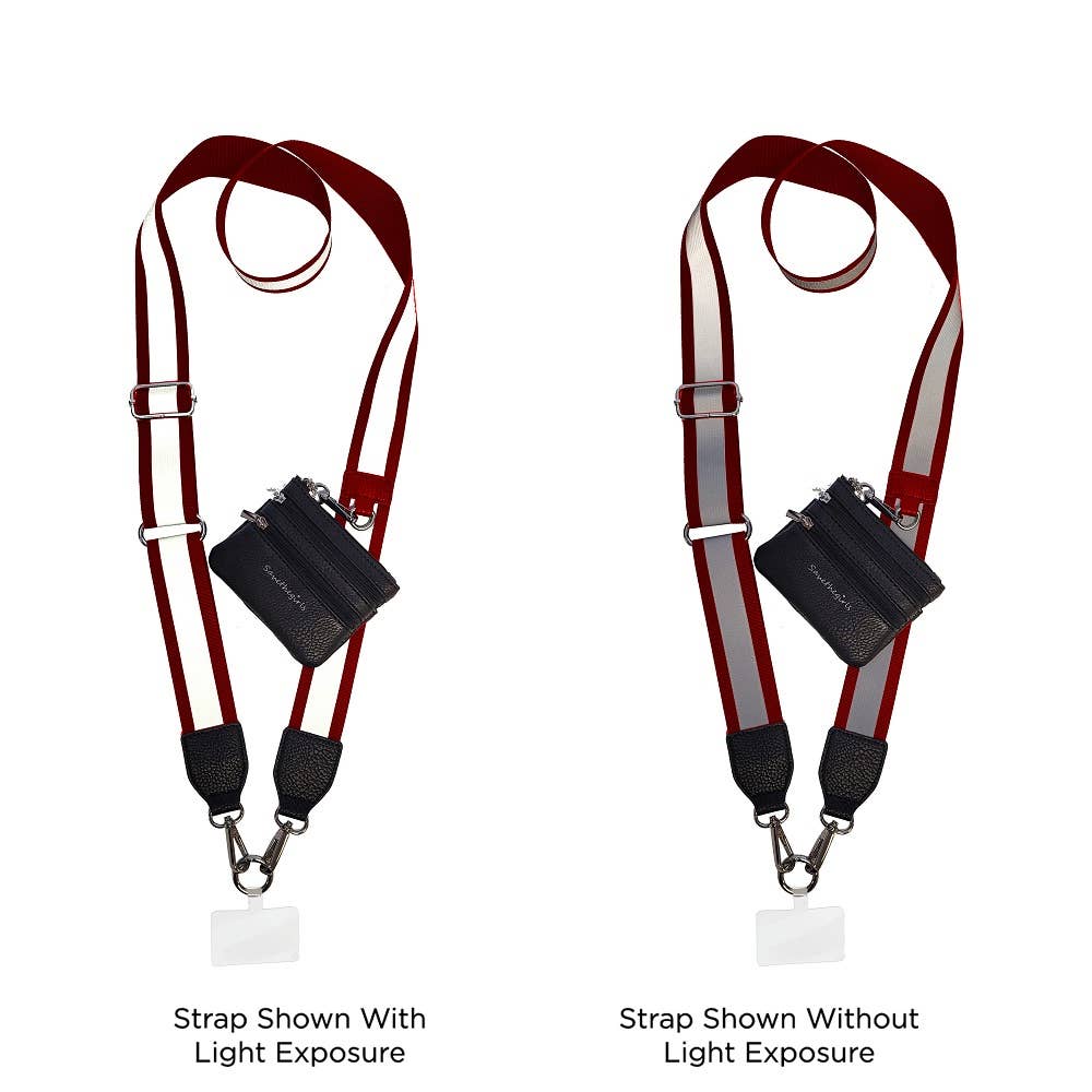 Clip & Go Strap with Pouch - Reflective Collection