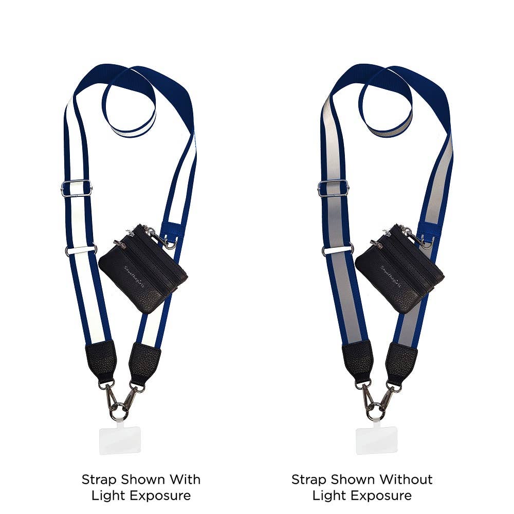 Clip & Go Strap with Pouch - Reflective Collection