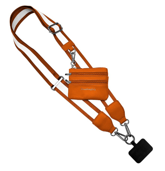 Clip & Go Strap with Pouch - Reflective Collection