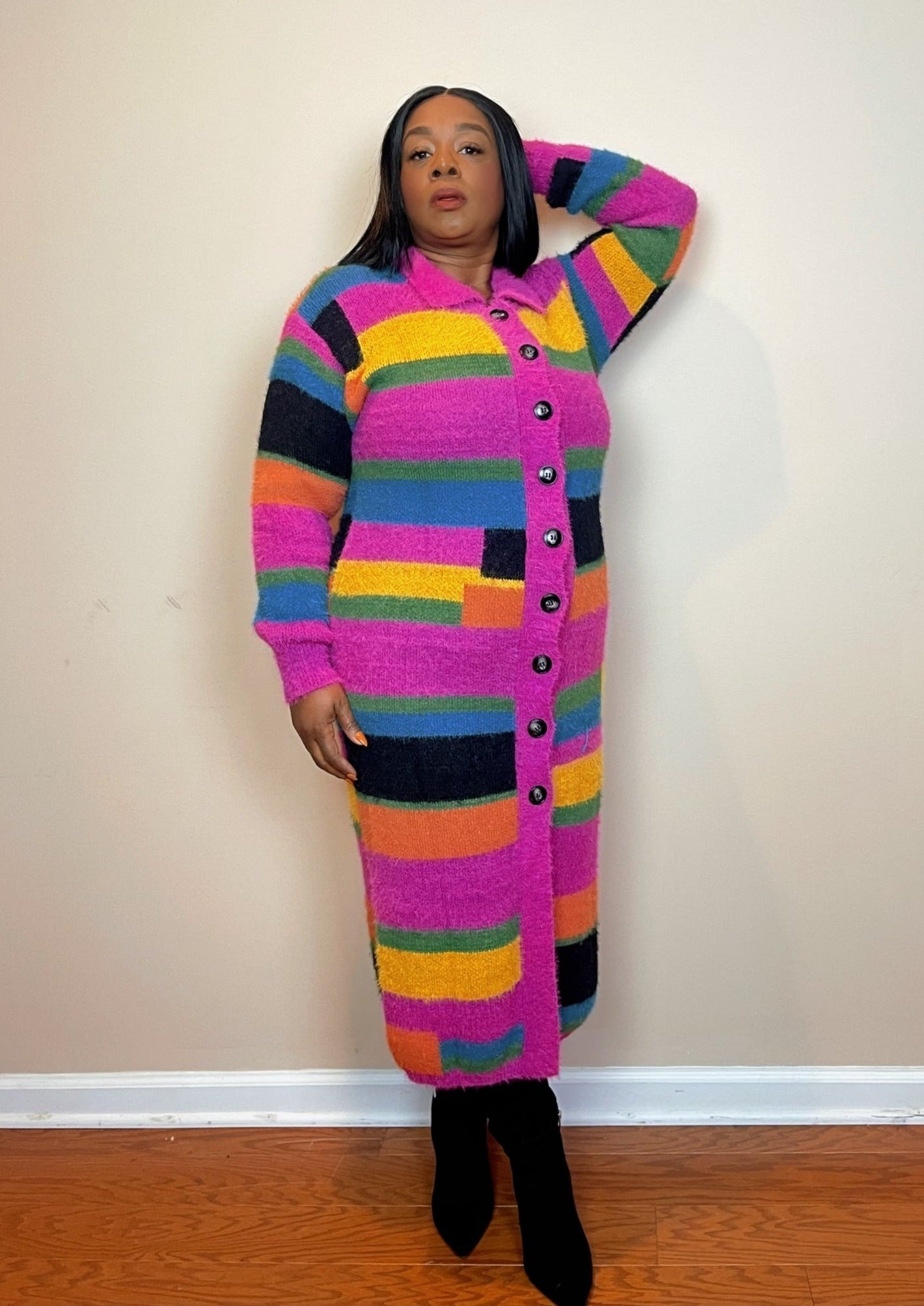 JOSEPHINE SWEATER-FUSCHIAi