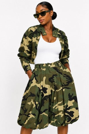 POWER PUFF SET CAMO