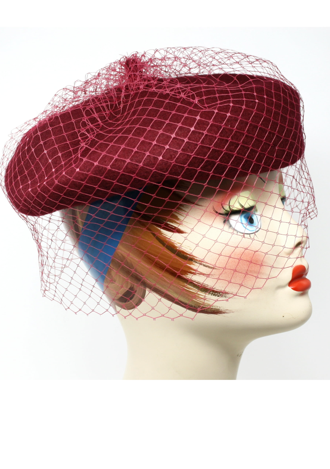 WOOL FISH NET BERET