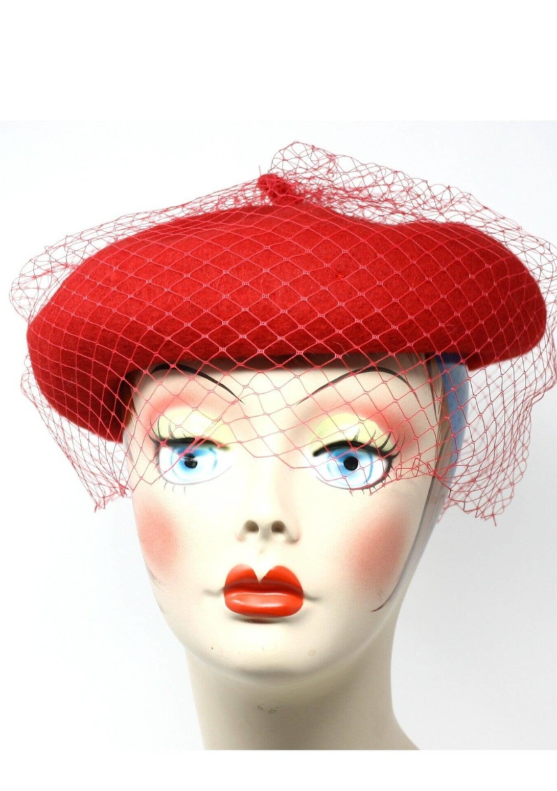 WOOL FISH NET BERET