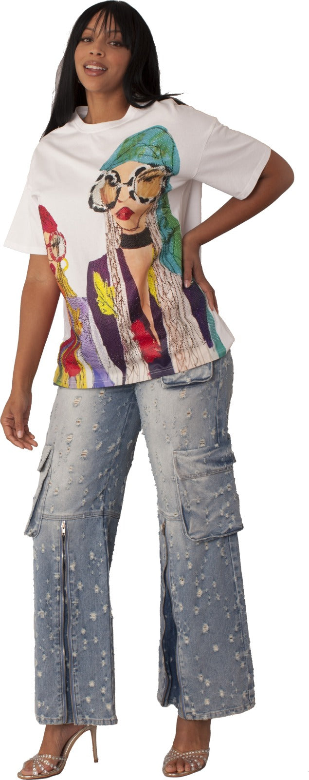GLIMMER GIRLZ TOP