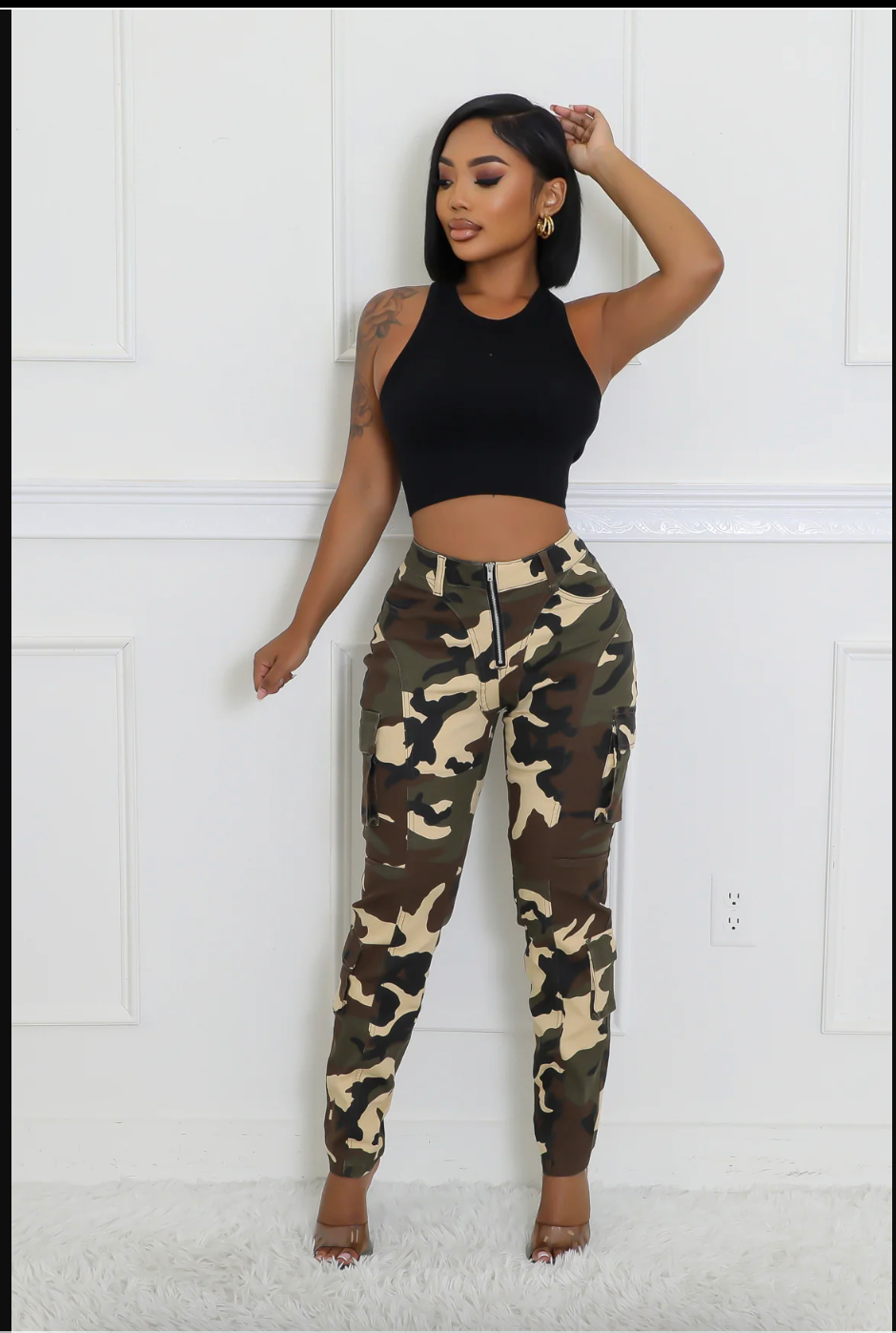 OFF DUTY CAMO PANTS