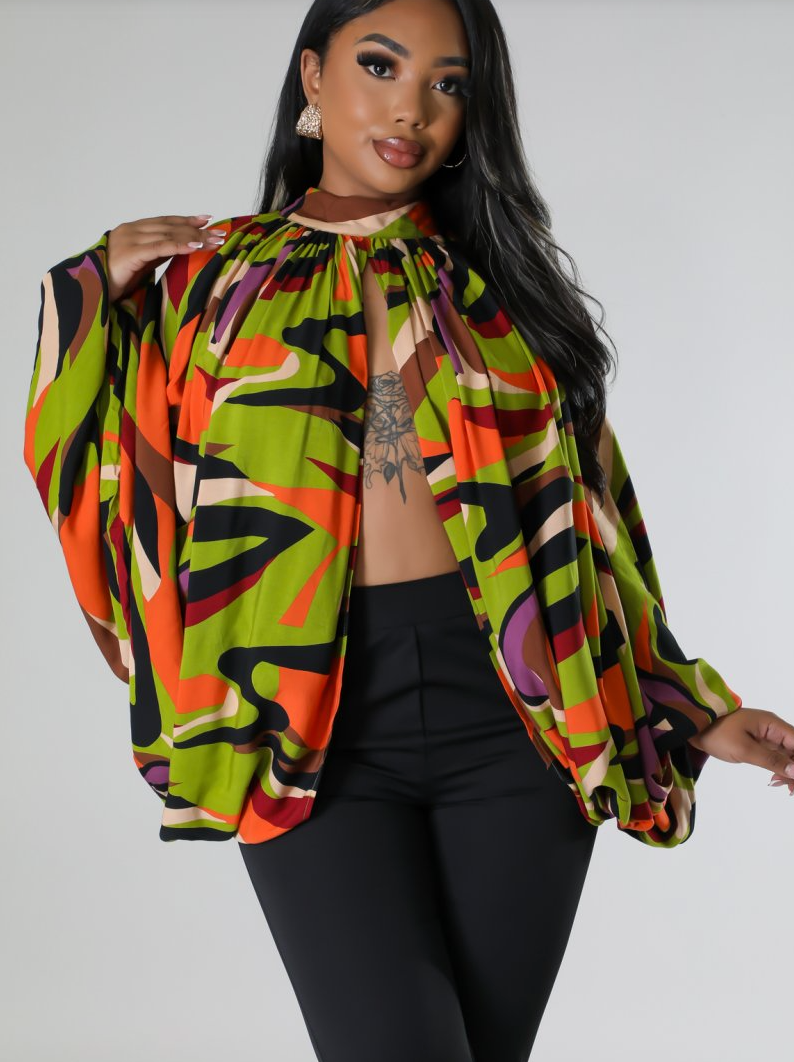 DOUBLE SLIT TOP