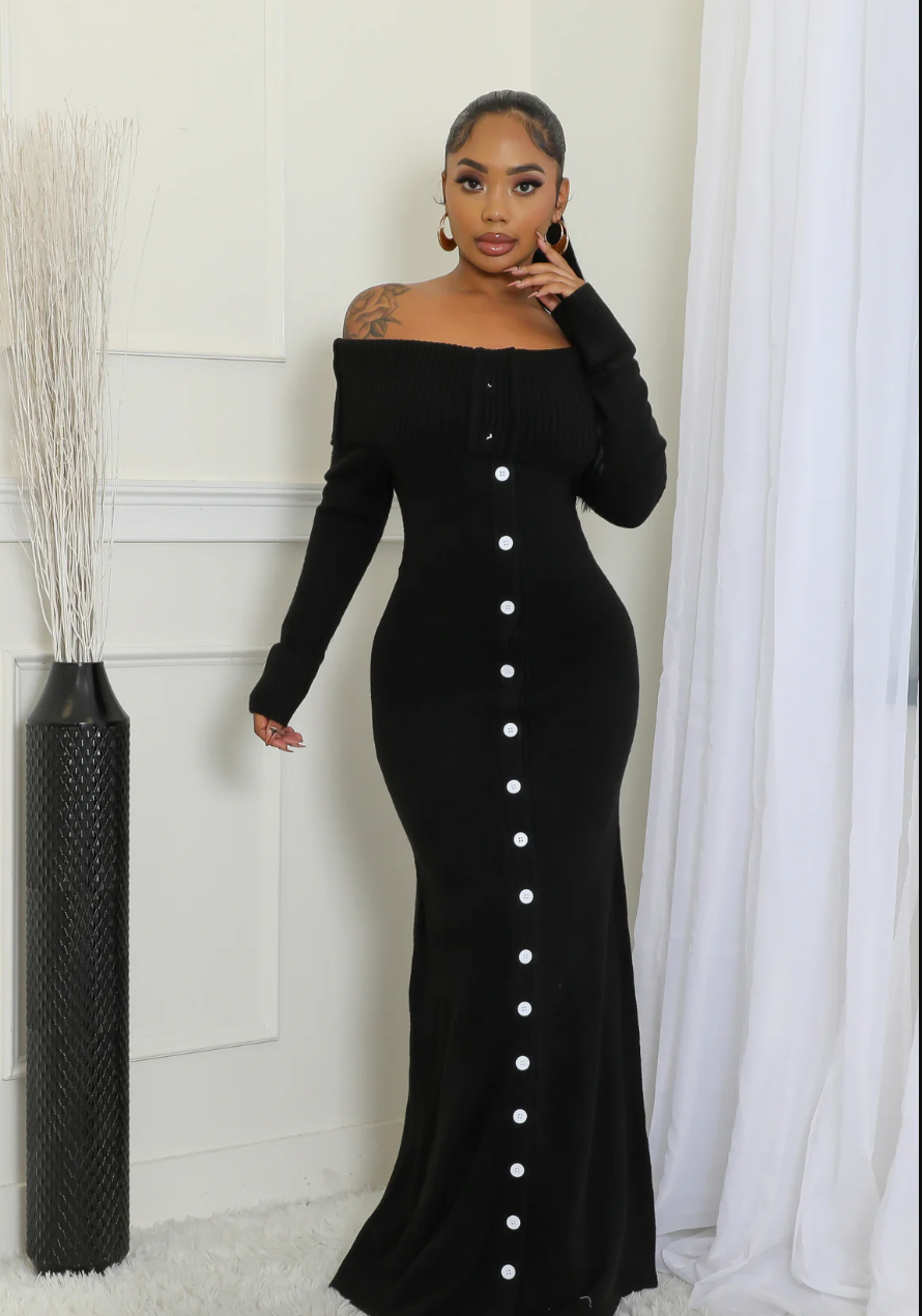 PUSH THE BUTTON DRESS