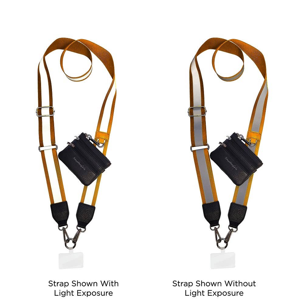 Clip & Go Strap with Pouch - Reflective Collection