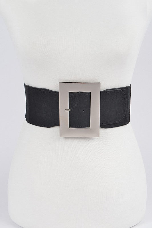 LARGE BUCKLE LEOPARD BELT