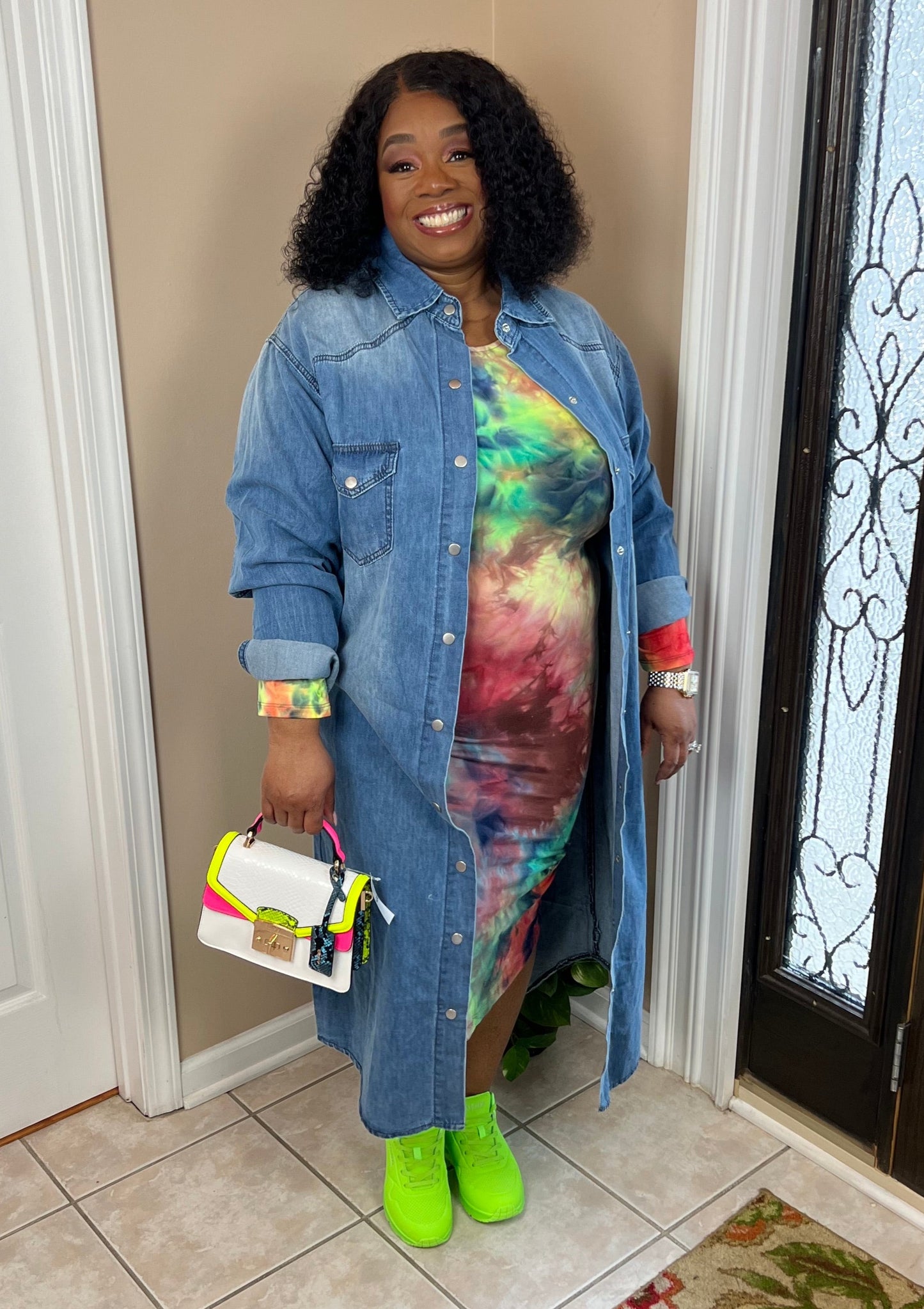 TIE DYE BODYCON '
