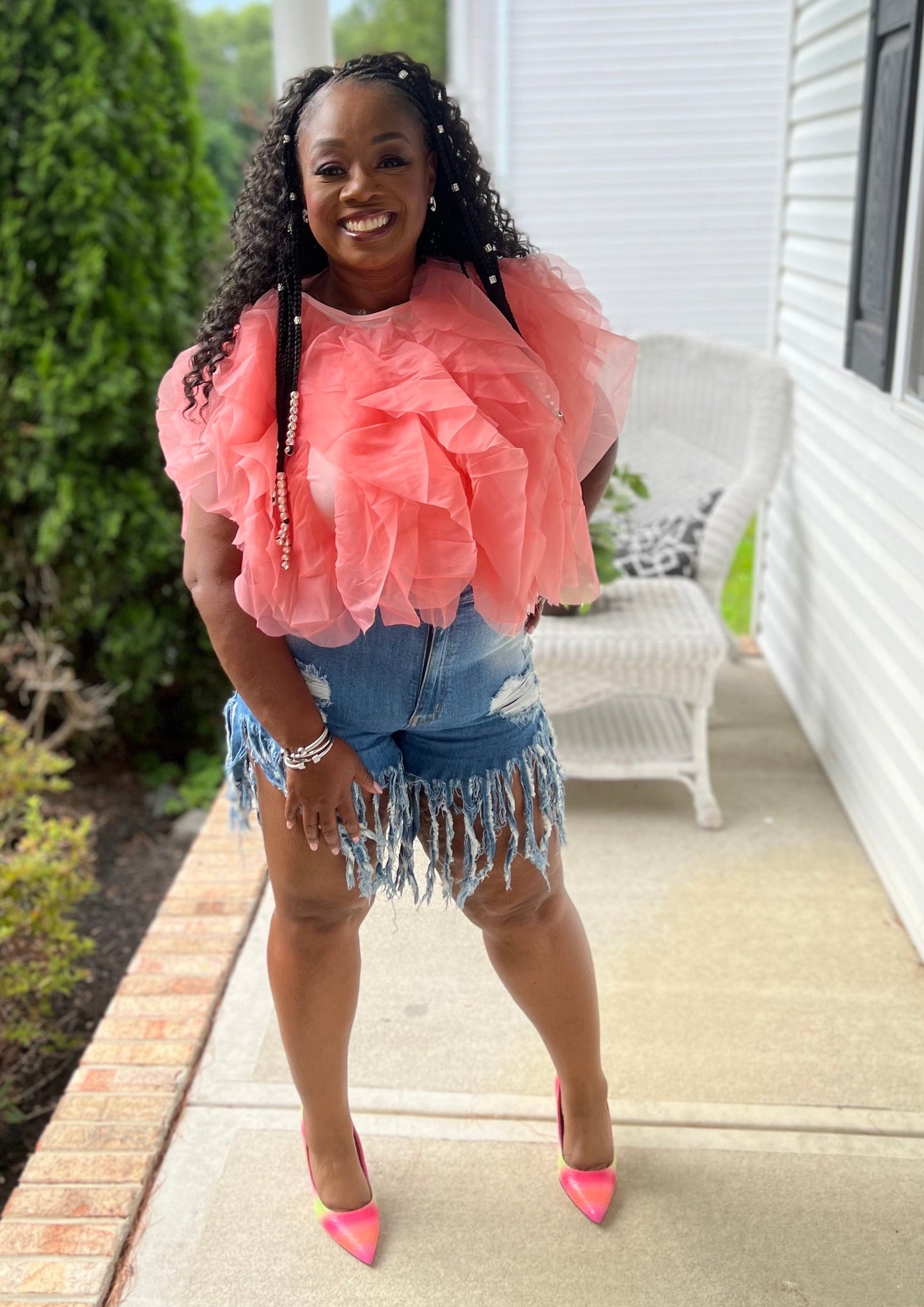 RUFFLES TOP