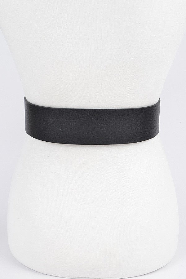 DOUBLE RING RHINESTONE BELT