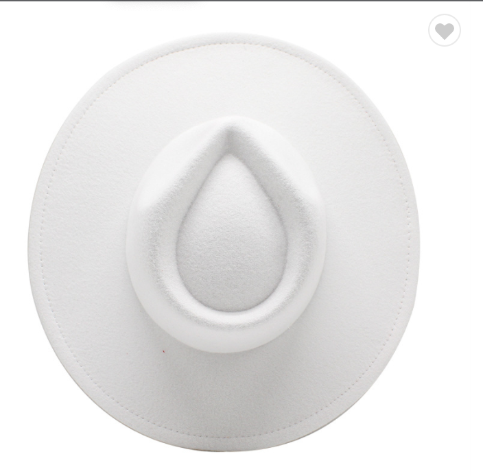 WIDE BRIM FEDORA