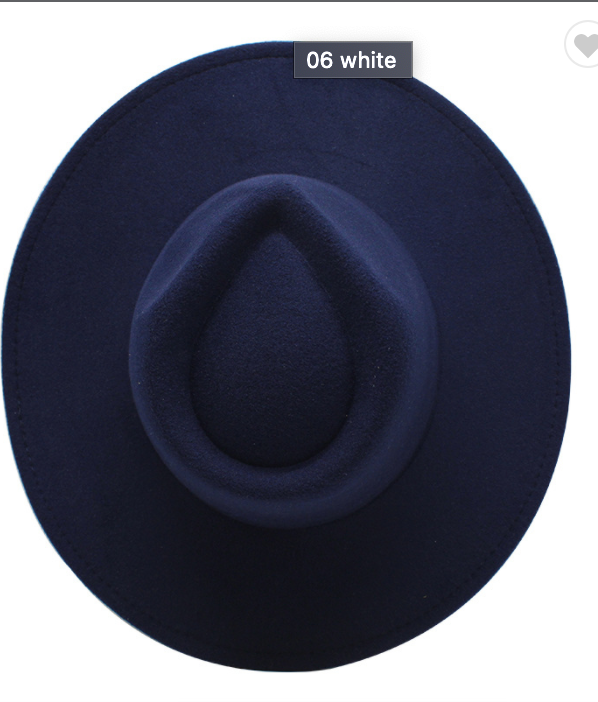 WIDE BRIM FEDORA