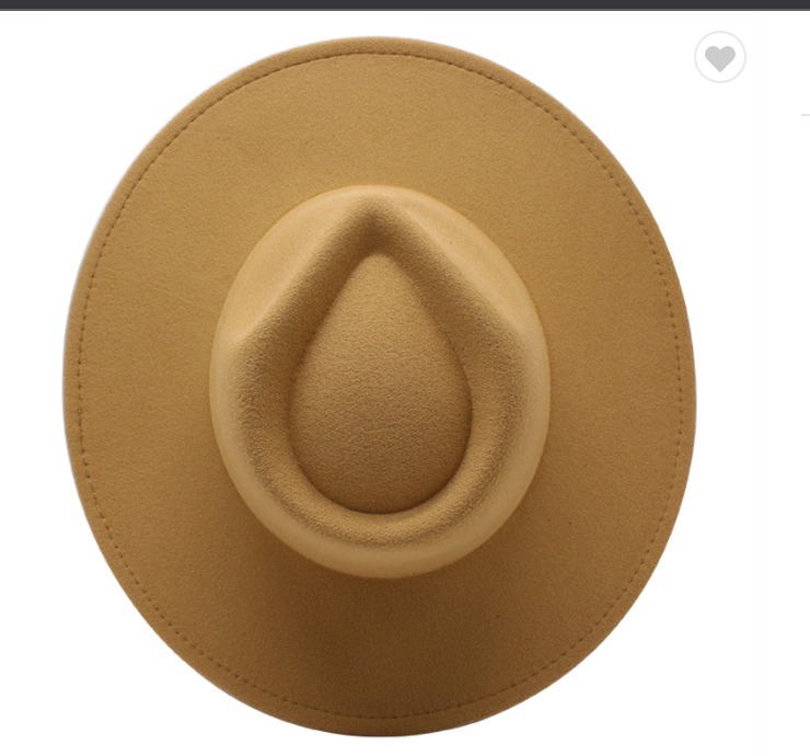 WIDE BRIM FEDORA