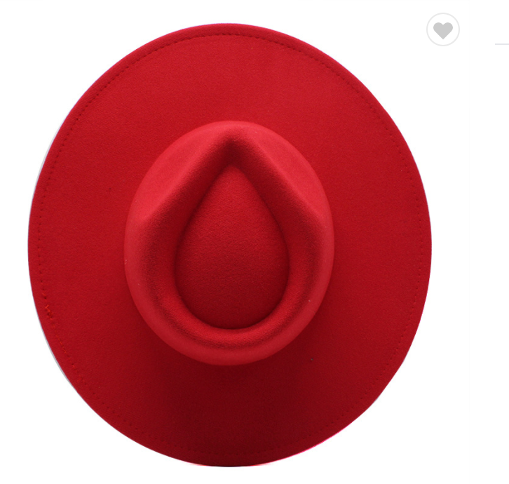 WIDE BRIM FEDORA