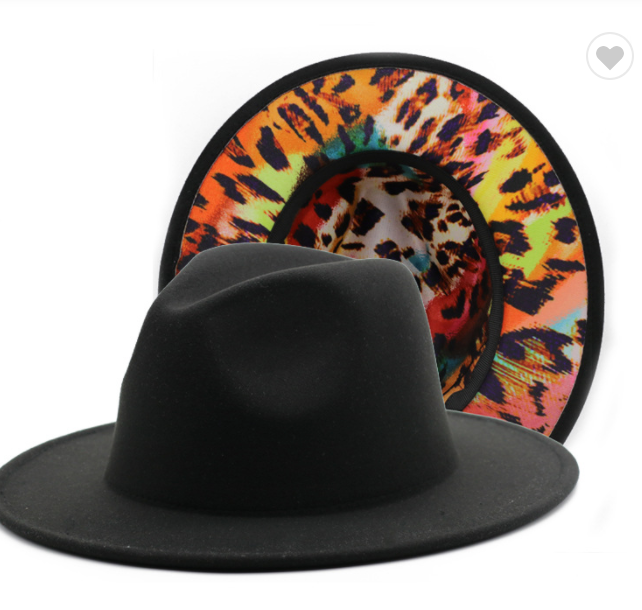 STYLISH TWO TONE FEDORA