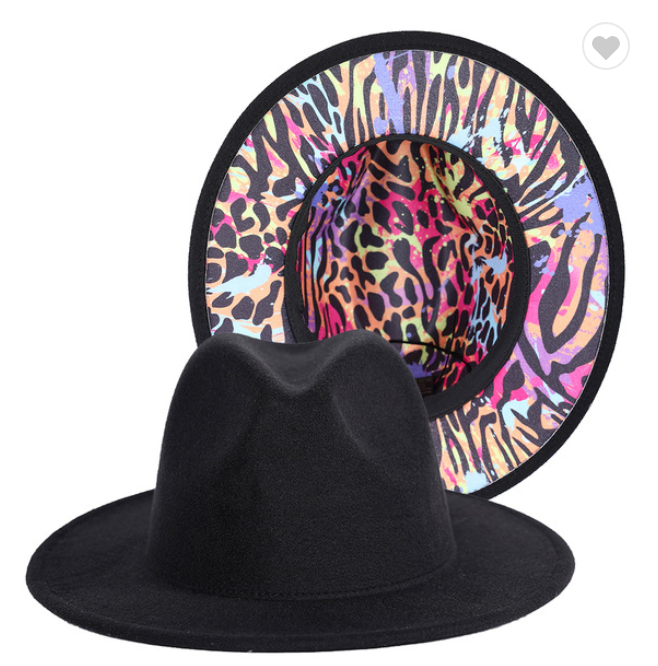 STYLISH TWO TONE FEDORA