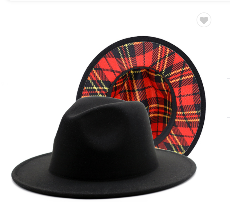 STYLISH TWO TONE FEDORA