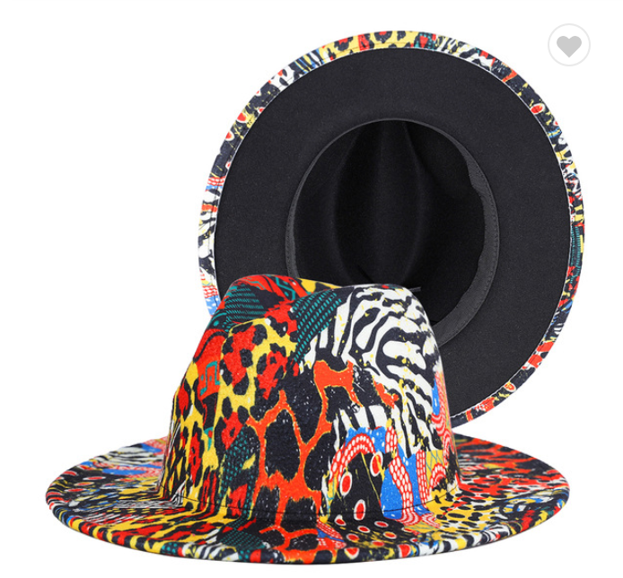 STYLISH TWO TONE FEDORA