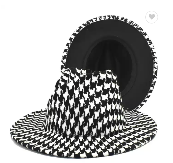 STYLISH TWO TONE FEDORA