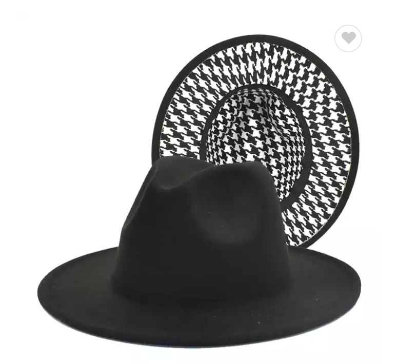 STYLISH TWO TONE FEDORA