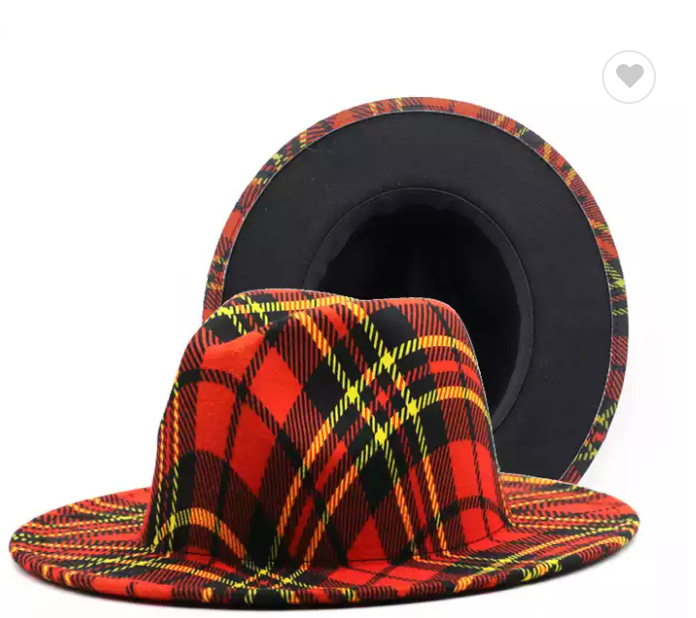 STYLISH TWO TONE FEDORA