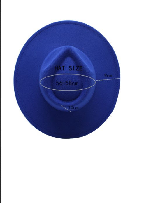 WIDE BRIM FEDORA