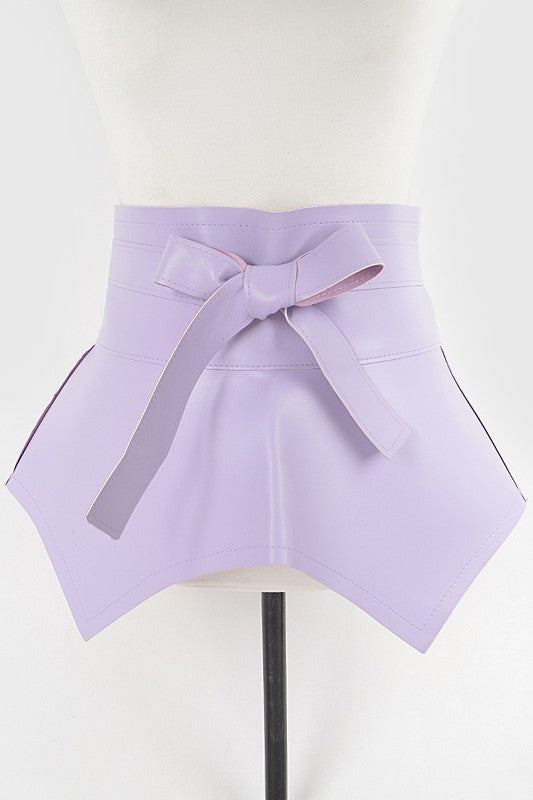 PEPLUM SKIRT BELT