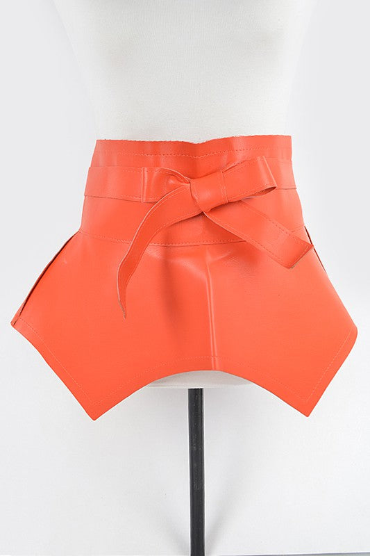 PEPLUM SKIRT BELT