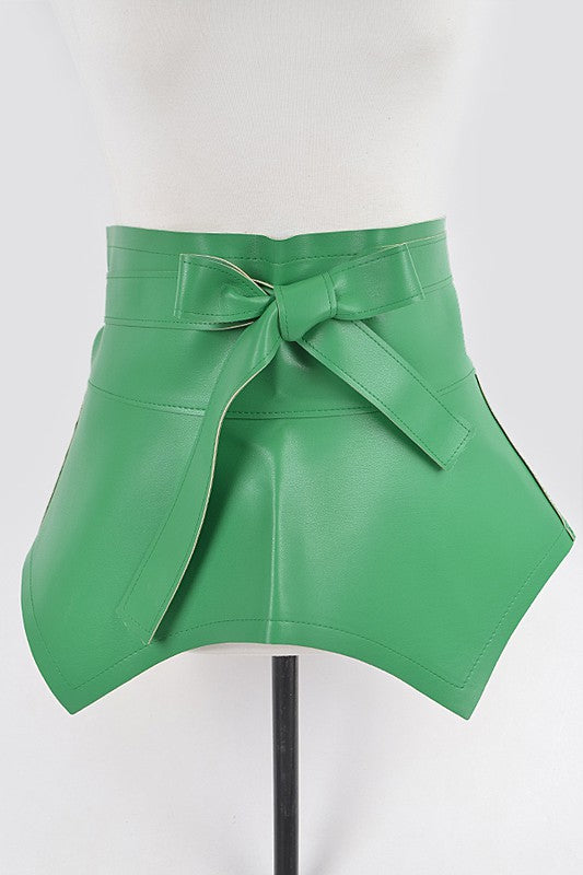 PEPLUM SKIRT BELT