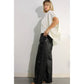 ORGANZA RUFFLE SIDE PANTS
