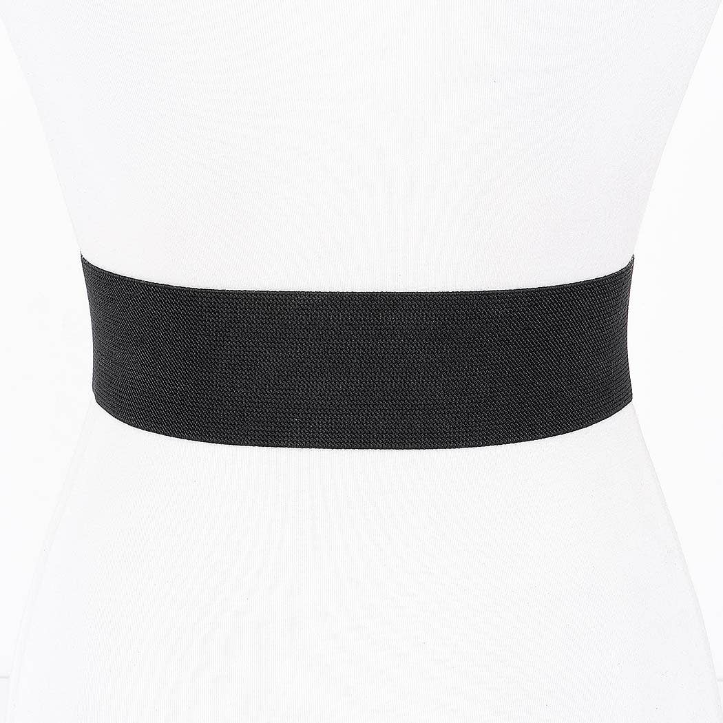 Metal Buckle Stretch Belt