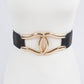 Metal Buckle Elastic Belt