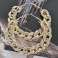 60MM Chain Hoop Earring