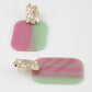 Pastel Grain Fashion Earrings