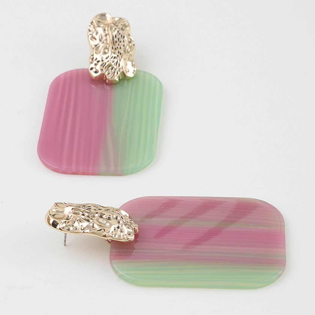 Pastel Grain Fashion Earrings