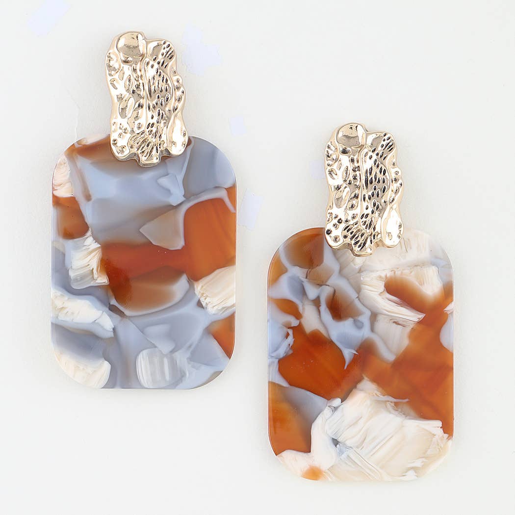 Pastel Grain Fashion Earrings