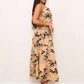 Camo Midi Skirt