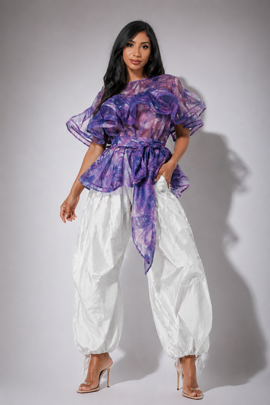 GRACE TOP-PURPLE