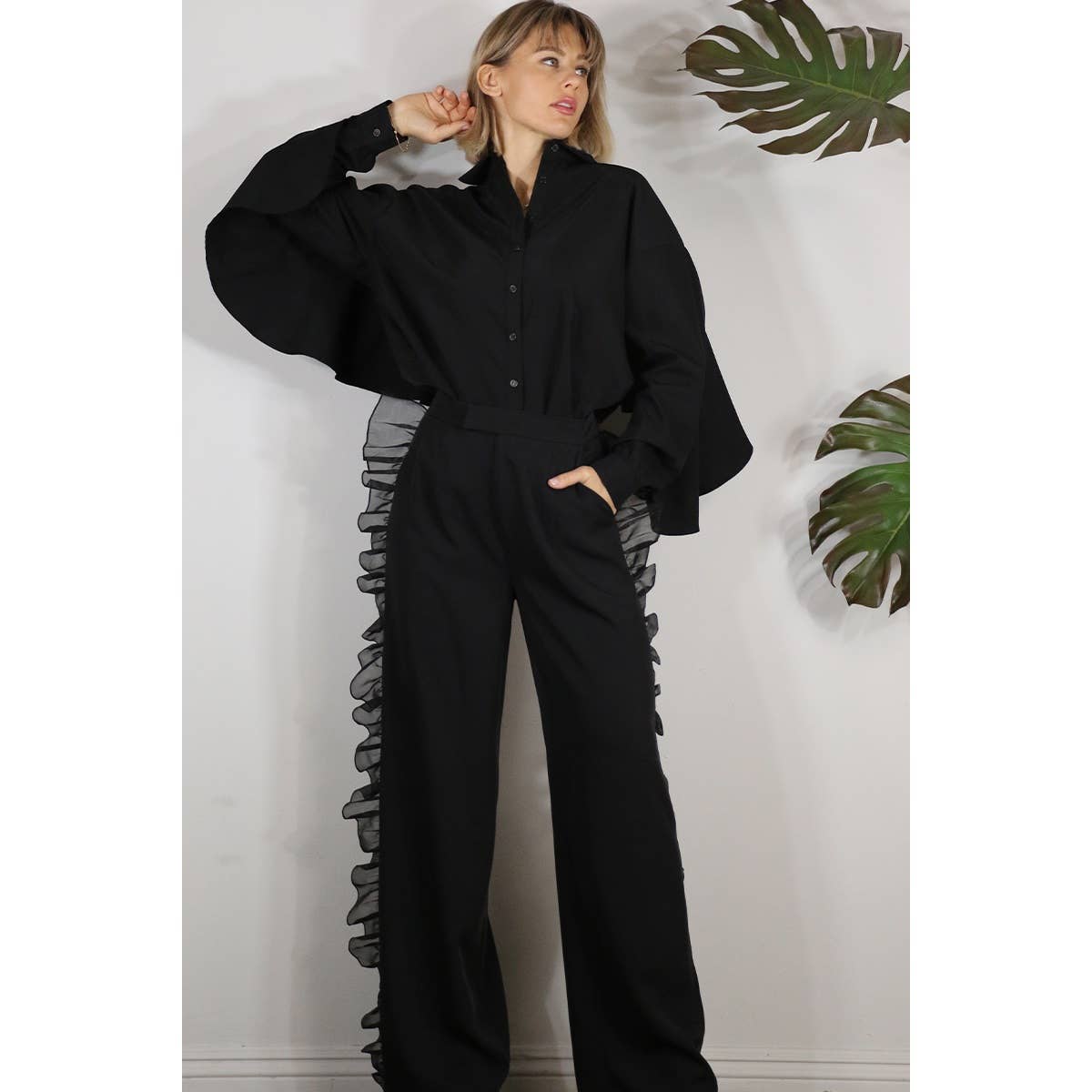 RUFFLE FLY SHIRTS