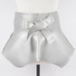 Faux Leather Skirt Belt