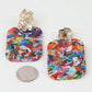 Pastel Grain Fashion Earrings