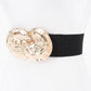 Metal Buckle Stretch Belt
