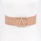 Color Metal Buckle Elastic Belt